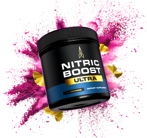 Nitric Boost Ultra supplement jar